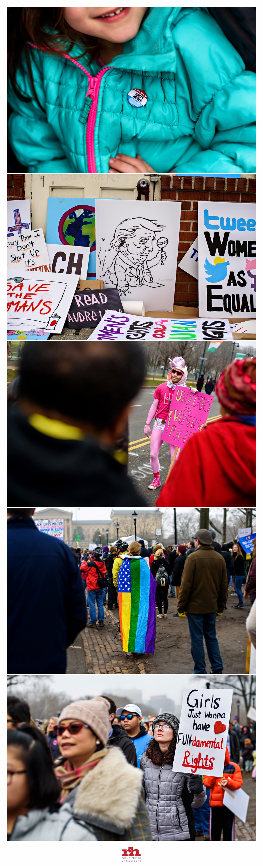 Womens March on Philadelphia - Russ Hickman Photography -024